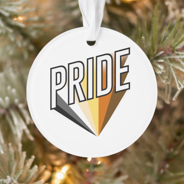 Bear Pride Burst Ornament (Tree)