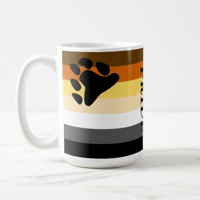 Bear Pride Coffee Mug (Left)