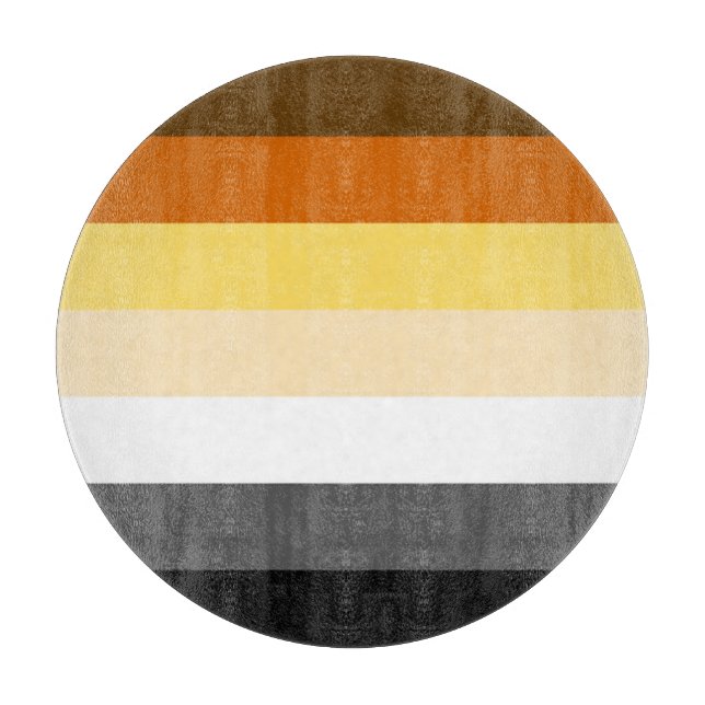 Bear Pride Colours Cutting Board (Front)