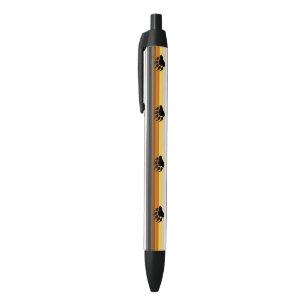 Bear Pride Flag Black Ink Pen