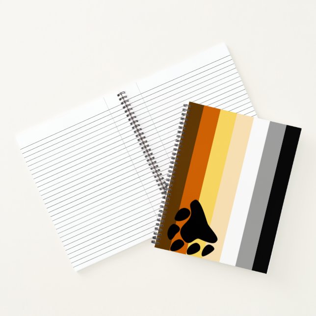 Bear Pride Flag Notebook (Inside)