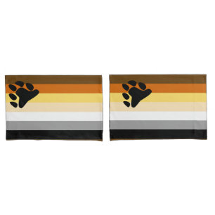 Bear Pride Flag Pillowcase