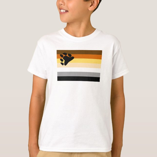 Bear Pride Flag T-Shirt (Front)