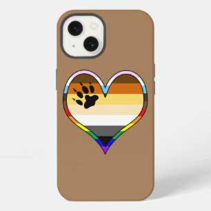 Bear Pride Heart Case-Mate iPhone Case