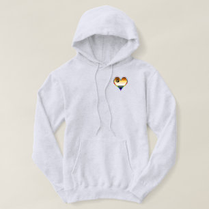 Bear Pride Heart Hoodie
