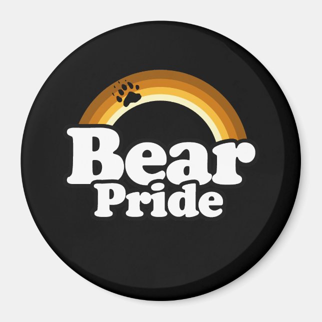Bear Pride Magnet (Front)