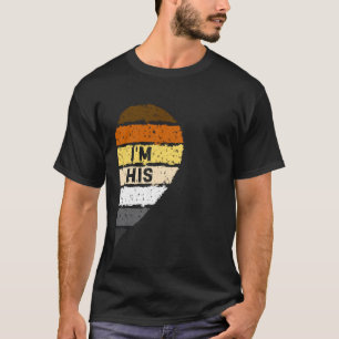 Bear Pride Partnerlook Heart Iu2019m His Heu2019s T-Shirt