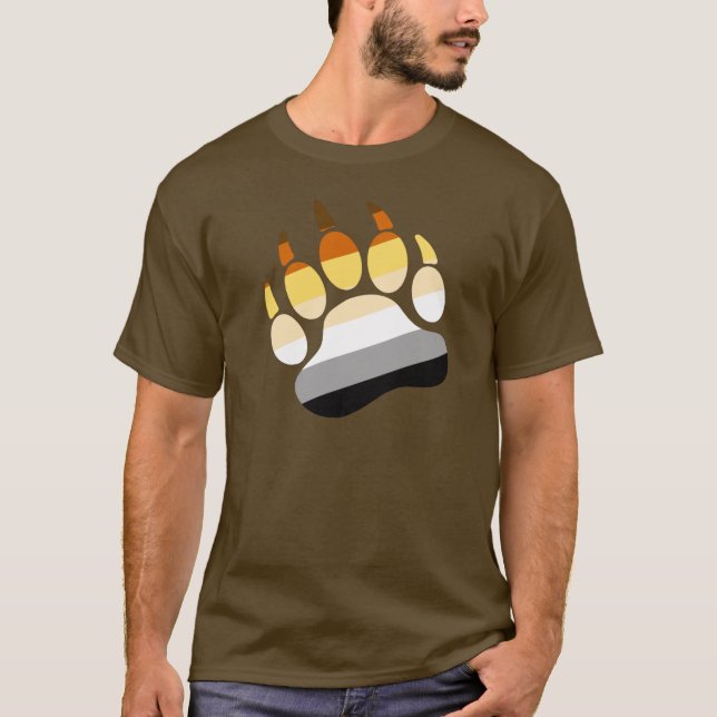 Bear Pride Paw T-Shirt (Front)