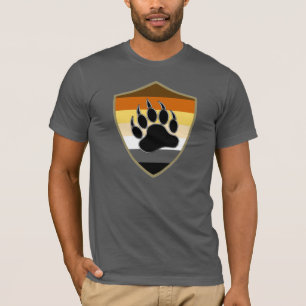 Bear Pride Shield Bear Paw - Shirt