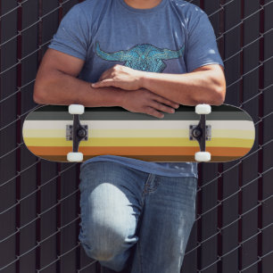 Bear Pride Stripes Skateboard