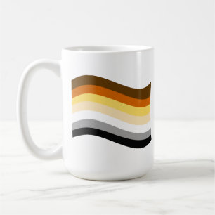 Bear Pride Wavy Flag Coffee Mug