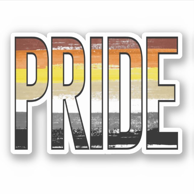 Bear Pride Word (Front)