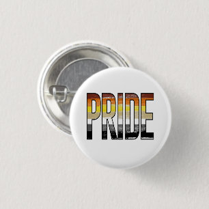 Bear Pride Word 3 Cm Round Badge