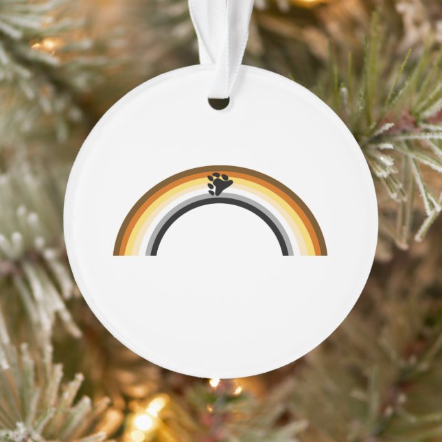 Bear Rainbow Ornament (Tree)