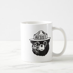 Bear Resist Protect National Park Anti Trump 8647 Coffee Mug