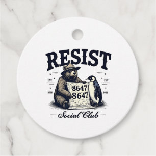 Bear Resist Protect National Park Anti Trump 8647  Favour Tags