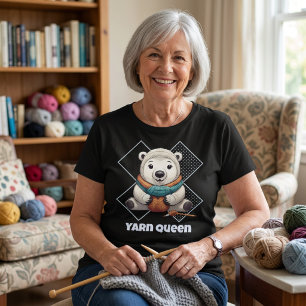Bear Retirement Gifts for Crocheter Mum Grandma T-Shirt