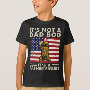 Bear Retro Its Not A Dad Bod Its A Father Figure U T-Shirt