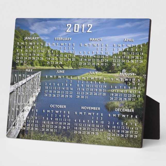 Bear River Calendar Plaque (Side)
