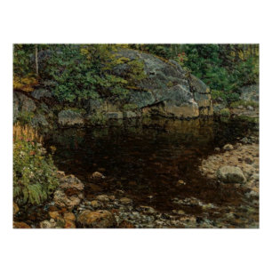 Bear River Trout Pond in Newry, Maine Poster