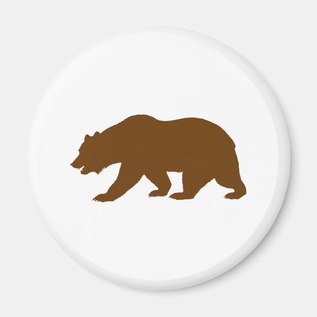 Bear Shape Magnet (Front)