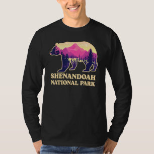 Bear Shenandoah National Park Virginia Hiking Souv T-Shirt