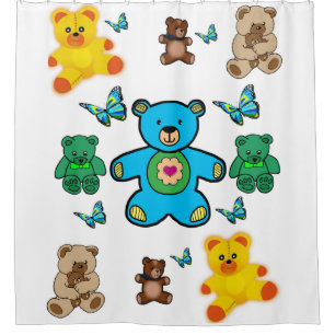 Bear Shower Curtain