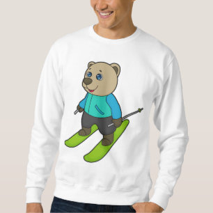 Bear Skier Ski Sweatshirt
