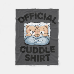 Bear Sleepwear Official Cuddle Teddy Fleece Blanket