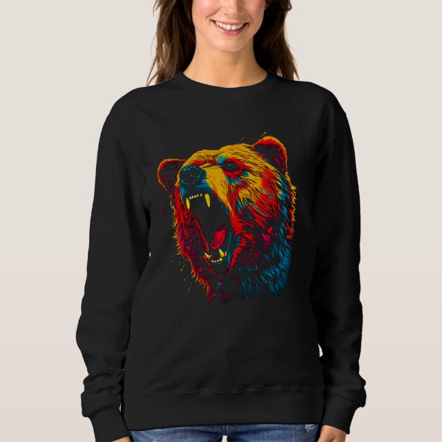 Bear Spirit Animal Sweatshirt (Front)