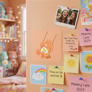 Bear Square Sticker
