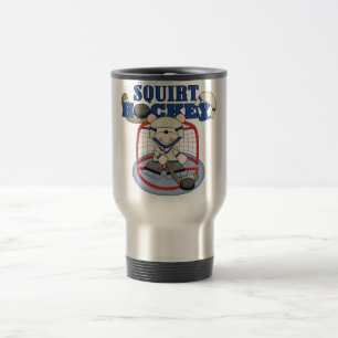 Bear Squirt Hockey Goalie Tshirts and Gifts Travel Mug