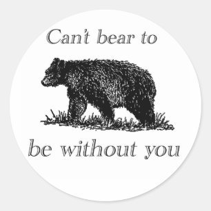 Bear Sticker