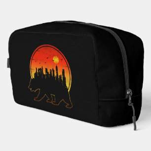 Bear Sunset City Dopp Kit