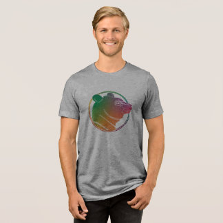 Bear T-Shirt Tri-Blend Shirt
