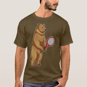 Bear Tennis Tennis racket 1 T-Shirt