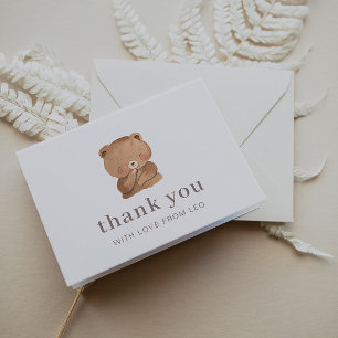 Bear Thank You Card