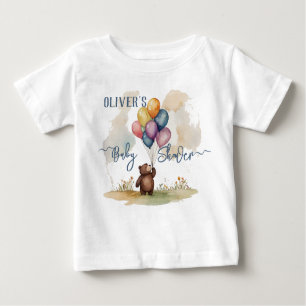Bear Themed Gender Neutral Baby Shower Baby T-Shirt
