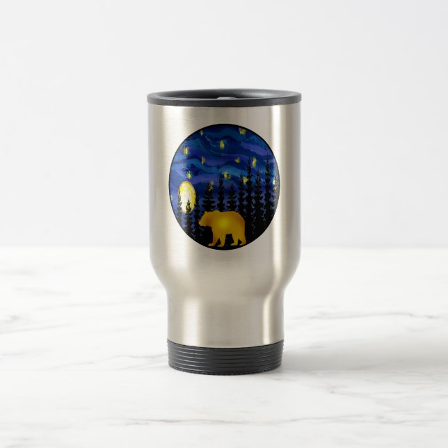 bear this night travel mug (Center)