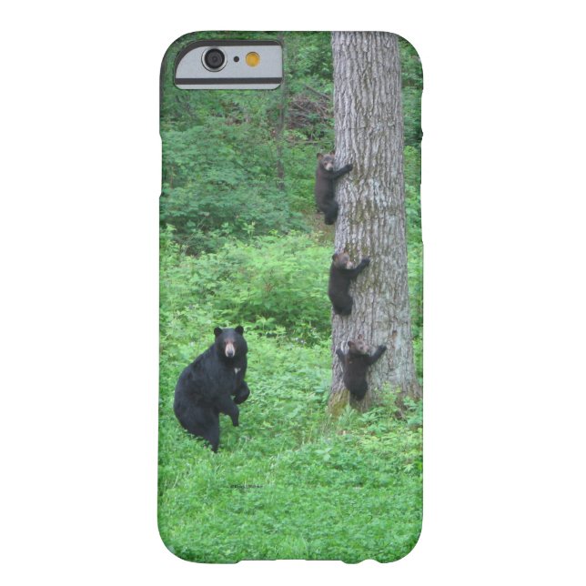 Bear & Three Cubs Case-Mate iPhone Case (Back)