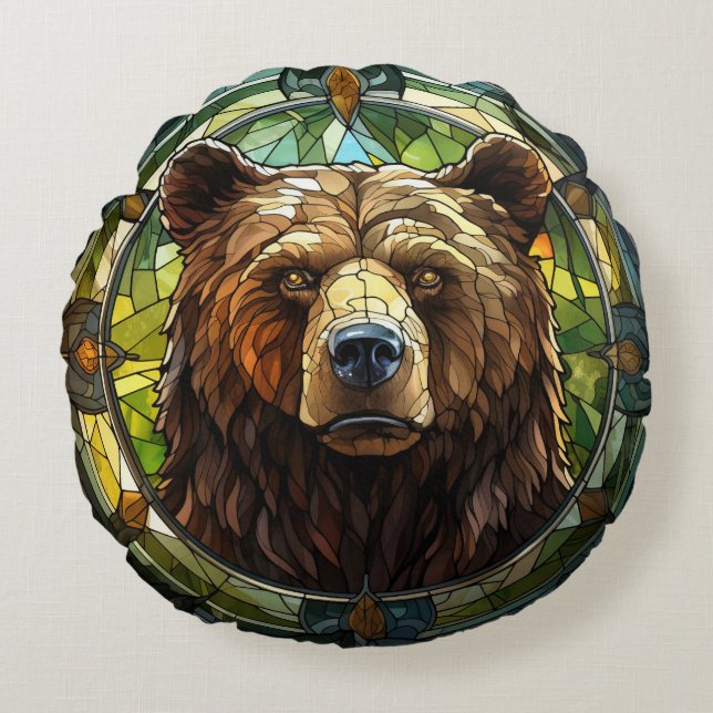 Bear Throw Pillow (Front)
