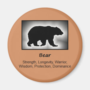 Bear Totem Animal Spirit Meaning Magnet