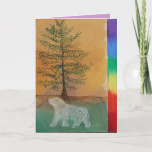 Bear Totem Birthday Card