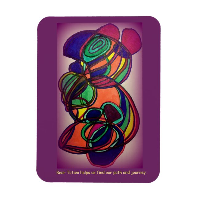 Bear Totem Magnet (Vertical)