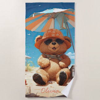 Bear Towels for Fun on Beach and in the Pool