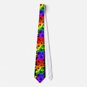 bear tracks tie