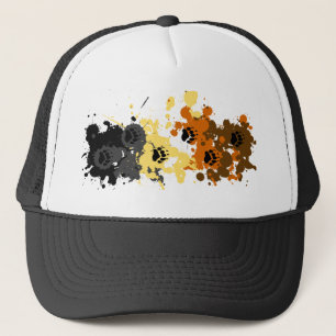 bear tracks trucker hat