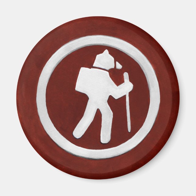 Bear Trail Marker Magnet (Front)