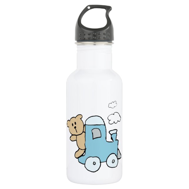 Bear Train 532 Ml Water Bottle (Front)