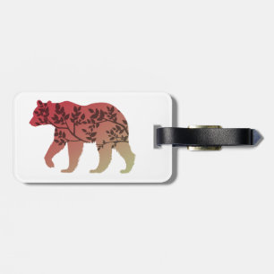 Bear Tree Luggage Tag
